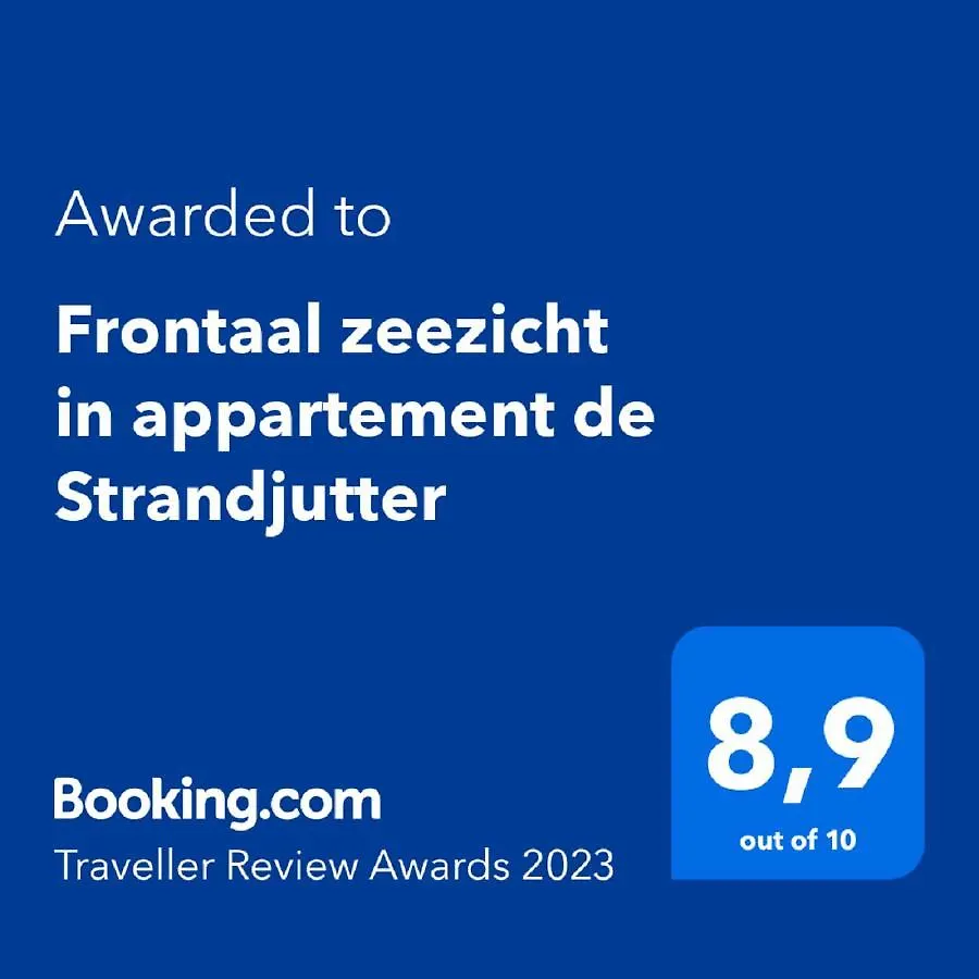 Apartment Frontaal Zeezicht In Appartement De Strandjutter Ostende